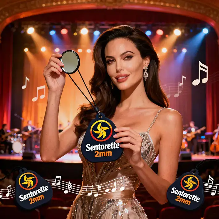 Refuerza la imagen de tu concierto con un ambientador de diseño personalizado