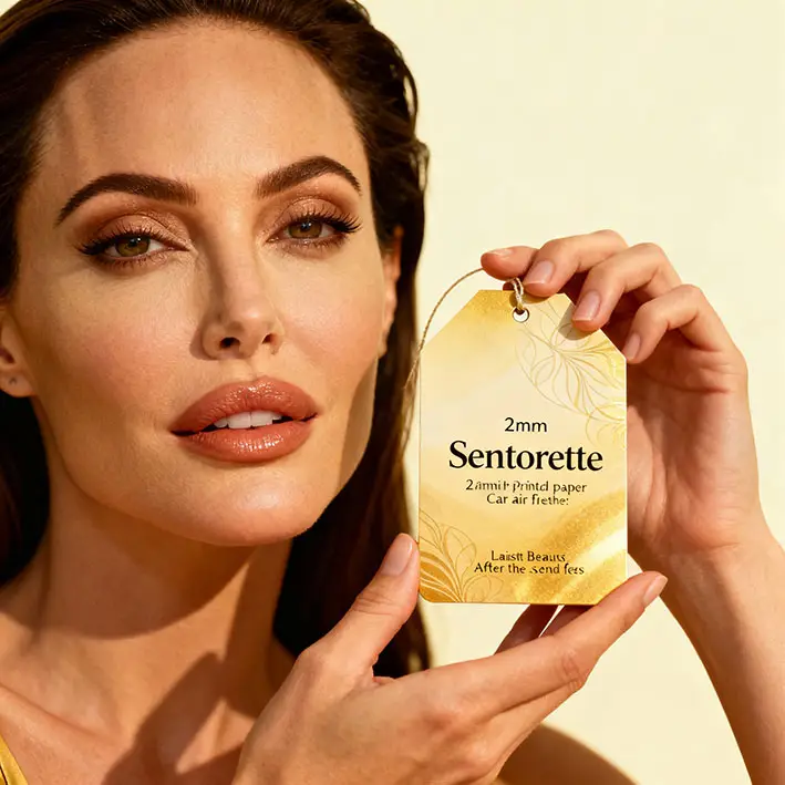 Personalisierter Auto-Lufterfrischer mit gepflegtem Design – dekoratives Accessoire, das auch nach dem Ende des Dufts aufbewahrt wird﻿