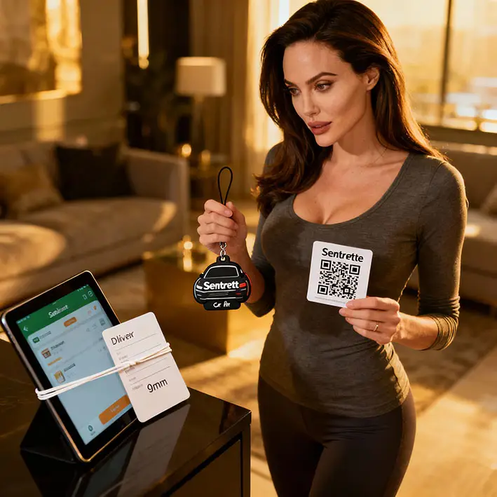 Sentorette QR CODE für Restaurants und zum Mitnehmen